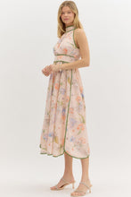 Load image into Gallery viewer, Kaia Halter Midi Dress - Blush