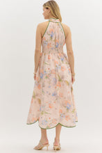 Load image into Gallery viewer, Kaia Halter Midi Dress - Blush