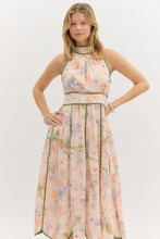 Load image into Gallery viewer, Kaia Halter Midi Dress - Blush