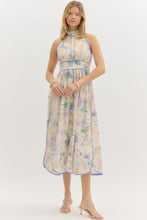Load image into Gallery viewer, Kaia Halter Midi Dress - Ecru