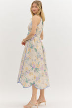 Load image into Gallery viewer, Kaia Halter Midi Dress - Ecru