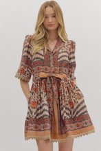 Load image into Gallery viewer, Maddi Mixed Print Dress