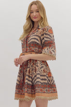 Load image into Gallery viewer, Maddi Mixed Print Dress