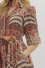 Load image into Gallery viewer, Maddi Mixed Print Dress
