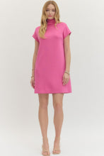 Load image into Gallery viewer, Tina Mock Neck Dress - Pink
