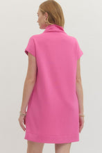 Load image into Gallery viewer, Tina Mock Neck Dress - Pink