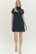 Load image into Gallery viewer, Tina Mock Neck Dress - Navy