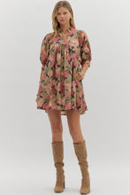 Load image into Gallery viewer, Miriam Fall Floral Dress *Regular &amp; Curvy*
