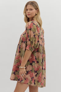 Miriam Fall Floral Dress *Regular & Curvy*