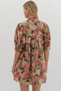 Miriam Fall Floral Dress *Regular & Curvy*