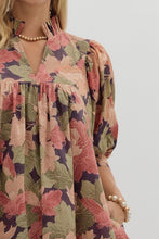 Load image into Gallery viewer, Miriam Fall Floral Dress *Regular &amp; Curvy*