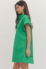 Load image into Gallery viewer, Cameron Button Up Dress - Green