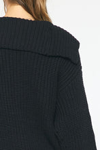 Load image into Gallery viewer, Cozy Couture Knit Cardigan - Black