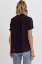 Load image into Gallery viewer, Keep it Simple V-Neck Top - Black *Regular &amp; Curvy*