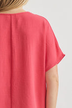 Load image into Gallery viewer, Blissful Basics V-Neck Top - Punch *Regular &amp; Curvy*
