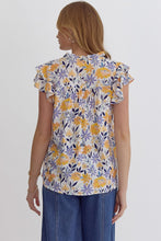 Load image into Gallery viewer, Sunflower Ruffle Top