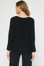 Load image into Gallery viewer, So True Ribbed Top - Black