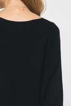 Load image into Gallery viewer, So True Ribbed Top - Black