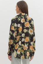 Load image into Gallery viewer, Janet Floral Top - Black