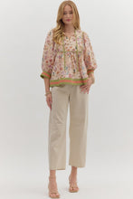 Load image into Gallery viewer, Lainey Floral Blouse - Ecru