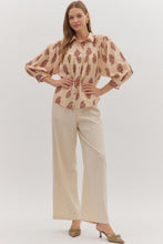Load image into Gallery viewer, Demi Floral Button Down - Ecru