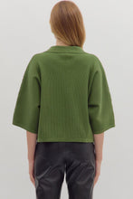 Load image into Gallery viewer, London Collared Top - Olive