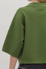 Load image into Gallery viewer, London Collared Top - Olive