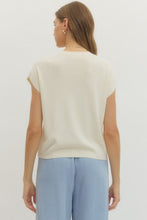 Load image into Gallery viewer, Margot Mini Sweater Top - Ivory