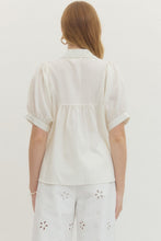 Load image into Gallery viewer, Harley Collared Blouse - Cream