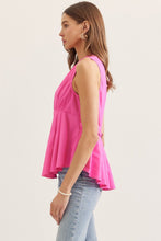 Load image into Gallery viewer, The Caroline Top - Hot Pink