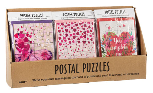 Ganz Valentines Post Card Puzzles