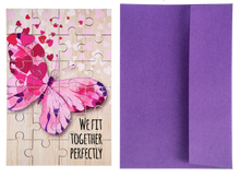 Load image into Gallery viewer, Ganz Valentines Post Card Puzzles