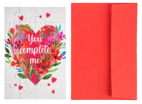 Ganz Valentines Post Card Puzzles