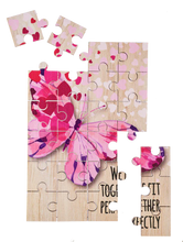 Load image into Gallery viewer, Ganz Valentines Post Card Puzzles