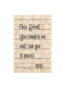Ganz Valentines Post Card Puzzles
