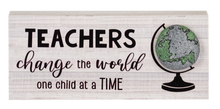 Load image into Gallery viewer, Ganz Wooden Teacher Shelf Sitters
