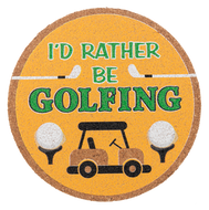 GANZ Sports Humor Car Coasters