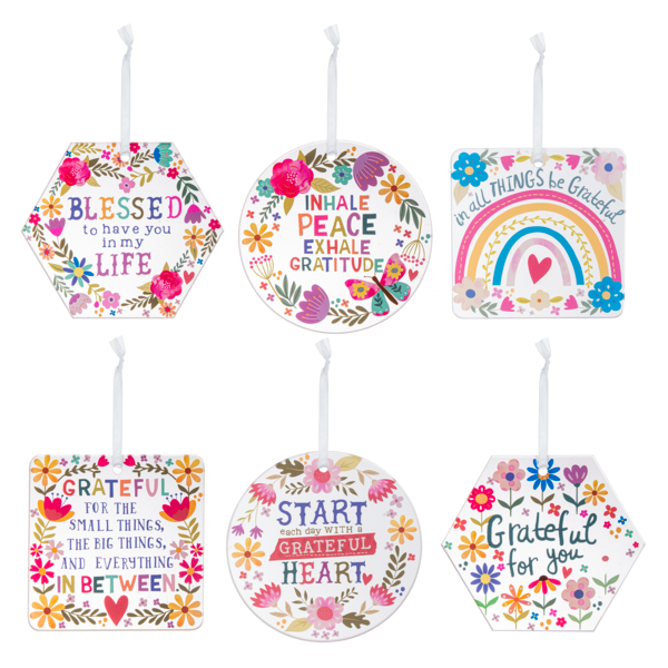 Ganz Grateful Decorative Ornaments