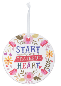 Ganz Grateful Decorative Ornaments