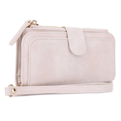 Annie Multi-Section Wallet - Bone
