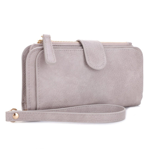 Annie Multi-Section Wallet - Stone