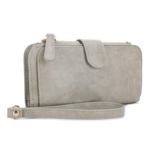 Annie Multi-Section Wallet - Sage
