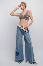 Load image into Gallery viewer, Lace Love Sheer Top - Nude