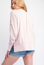 Load image into Gallery viewer, Rosewater Mineral Washed Pullover