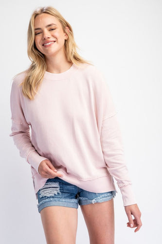 Rosewater Mineral Washed Pullover