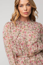 Load image into Gallery viewer, Daisy Jones Floral Blouse - Blush
