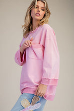Load image into Gallery viewer, Sasha Boxy Pullover - Cotton Candy