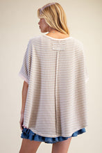 Load image into Gallery viewer, Michaela Striped Top - Khaki