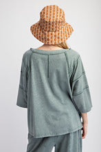 Load image into Gallery viewer, Chill Out Set {Top} by Easel - Pacific Green