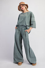 Load image into Gallery viewer, Chill Out Set {Top} by Easel - Pacific Green